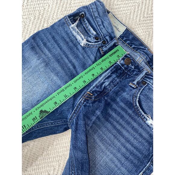 ABERCROMBIE Kids Jeans Boys Youth Size 16 Slim Leg Classic Straight Blue Denim - Picture 7 of 12